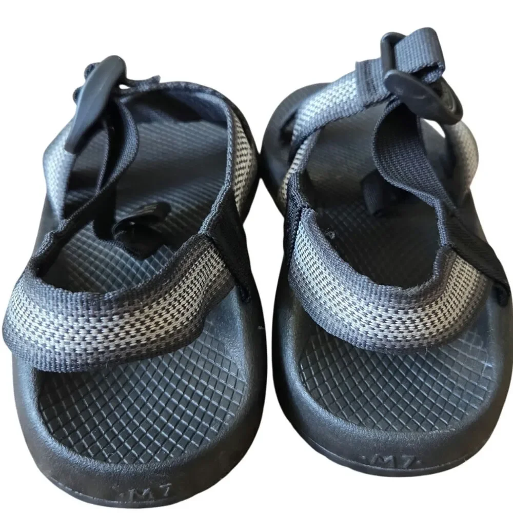 CHACO men's Z/1 classic sport hiking sandals size 7 split gray